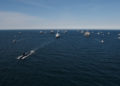 Buques de guerra de la OTAN se reúnen en el Mar Báltico para un simulacro de batalla