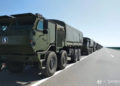 Camiones militares pesados chinos de nueva generación entra en servicio