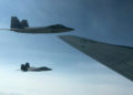 Cazas F-22 Raptor son enviados a interceptar avión espía ruso sobre alaska
