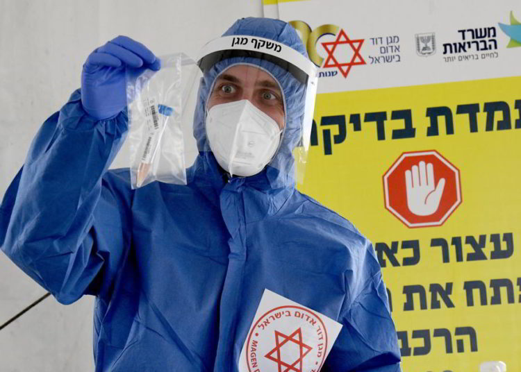 Israel registró 59 muertes y más de 12 mil nuevos casos de coronavirus en una semana