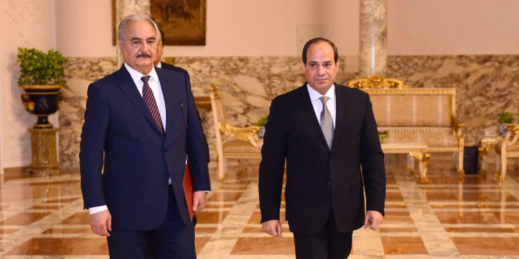 Egipto está preparado para ir a la guerra en Libia