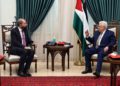 Canciller de Jordania se reúne con Abbas en Ramallah para conversaciones sobre la soberanía israelí