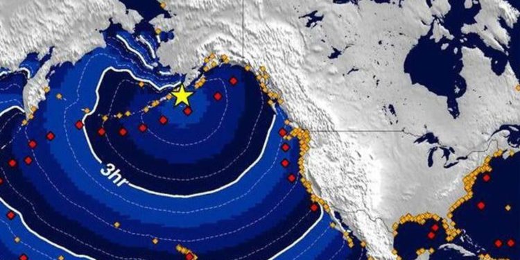 Alerta de tsunami en Alaska tras terremoto de magnitud 7.8