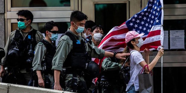 China amenaza con cerrar el consulado de Estados Unidos en Hong Kong