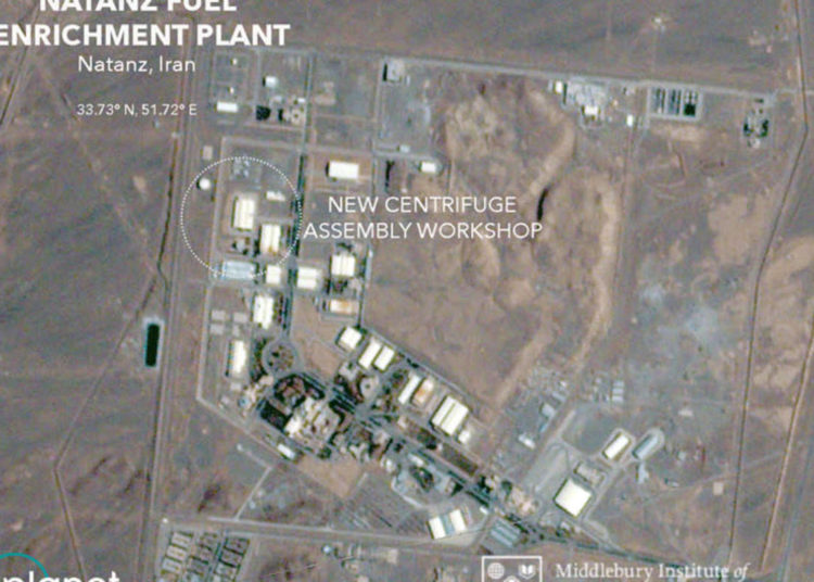 Se reporta nuevo incendio en una instalación nuclear de Irán