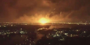 Explosión en una central eléctrica de Irán