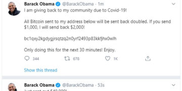 Hackers irrumpen en cuentas de Twitter de alto perfil y piden donaciones de bitcoin