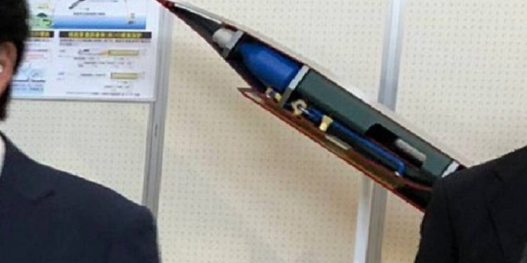 Japón filtró accidentalmente imagen del nuevo misil hipersónico antibuque