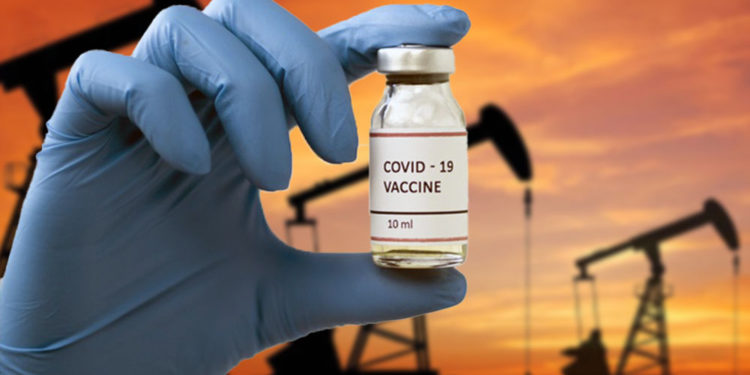 Precio del petróleo alcanza un máximo con la esperanza por la vacuna