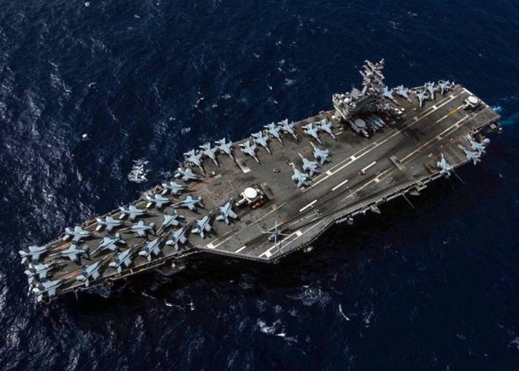 Estados Unidos despliega dos portaaviones en el Mar de China Meridional