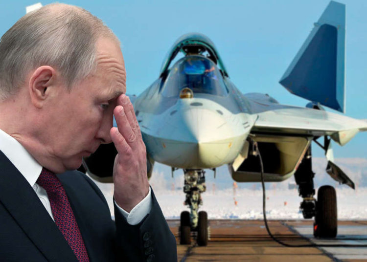Qué planea hacer Putin con el caza Su-57 de Rusia