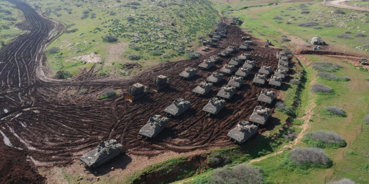 Israel prepara un ejercicio militar a gran escala en la frontera norte