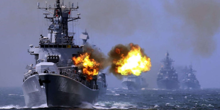 China realiza simulacros militares en el mar del sur de China