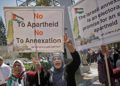 Miles asisten a manifestaciones en EE.UU. contra los planes de soberanía de Israel