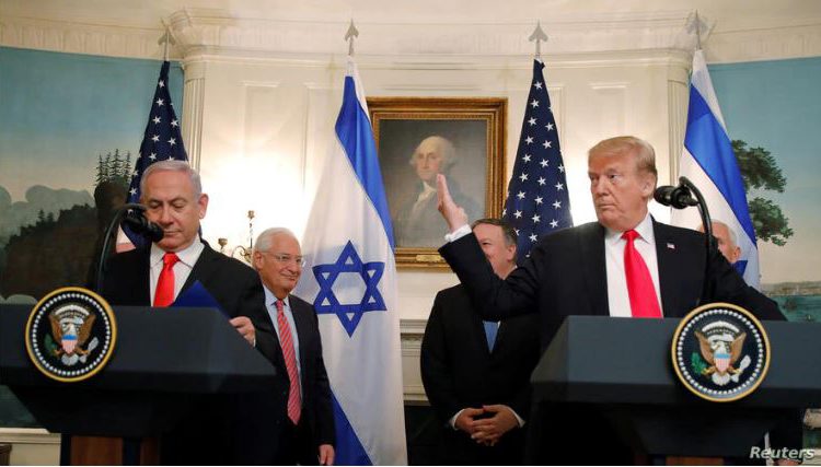 EE.UU.: Plan de soberanía de Israel todavía puede ocurrir en julio