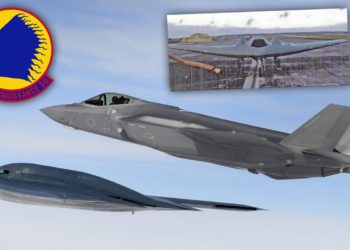 USAF pone a prueba el sigilo de sus F-35, F-22 y B-2 durante ejercicios de combate