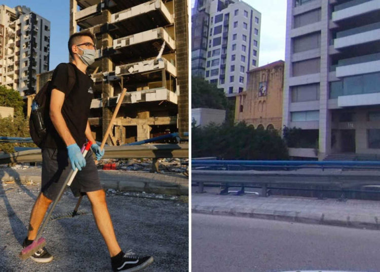 Antes y después de Beirut tras la explosión del martes