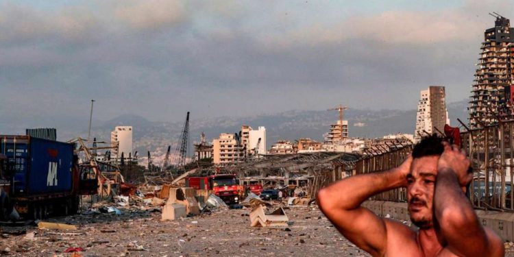 Al menos 60 muertos y tres mil heridos deja explosión masiva en Beirut