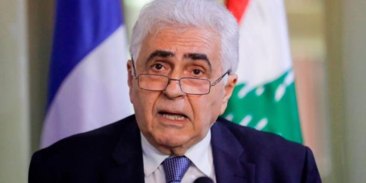 Canciller de Líbano renuncia en medio de una profunda crisis económica