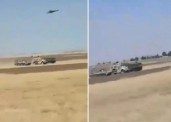 BTR-82A de Rusia embiste vehículo blindado de Estados Unidos en Siria
