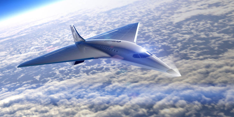 Virgin Galactic revela diseños de su avión supersónico