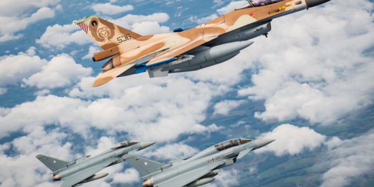 Fuerza Aérea de Israel completa el primer ejercicio conjunto con Alemania