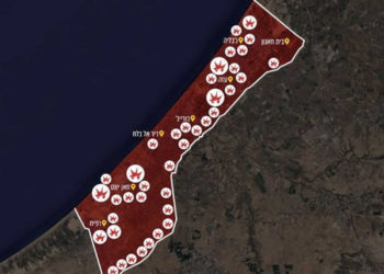 Reporte de las FDI: 100 objetivos terroristas en Gaza en 19 noches