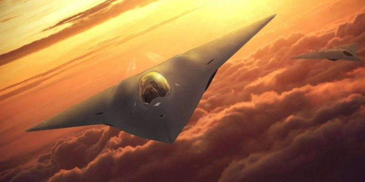 USAF vuela caza furtivo de sexta generación “súper rápido” con ingeniería digital