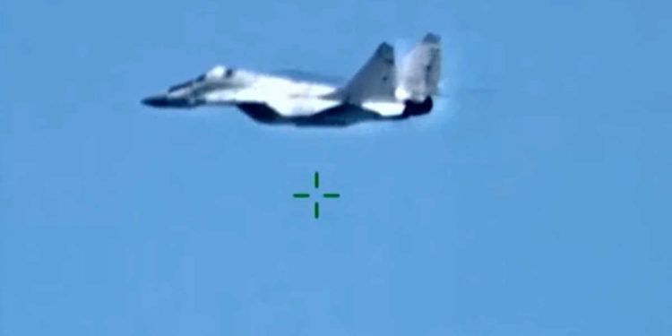 Avión de combate MiG-29 de Rusia fue derribado sobre Libia