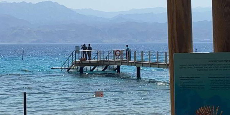 Playa de Eilat evacuada tras infiltración desde Jordania
