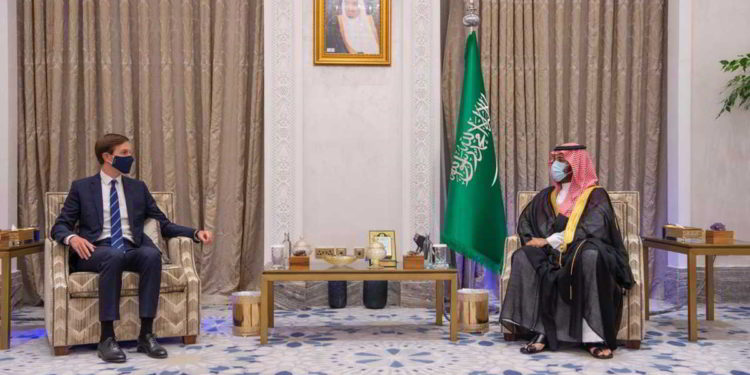 Kushner se reúne con el príncipe heredero saudí