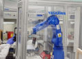 Robot de test para Covid-19 de Yaskawa Israel instalado en laboratorio de las FDI