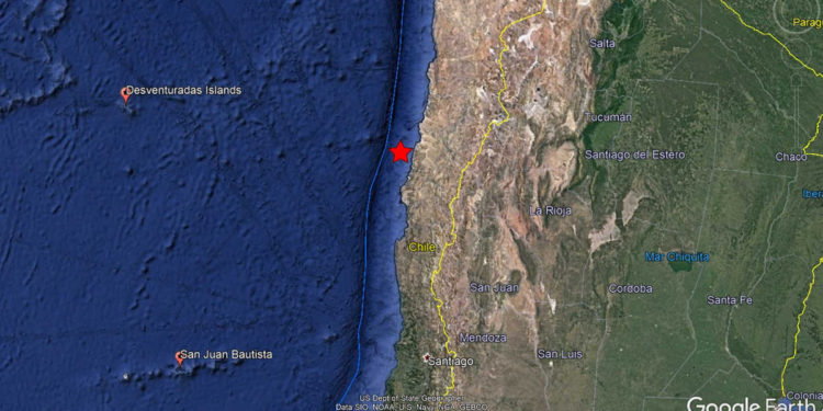 Terremoto de 6.3 golpea cerca de la costa del norte de Chile