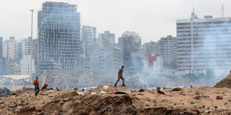 Ejército de Líbano encuentra 4,35 toneladas de explosivos cerca del puerto de Beirut