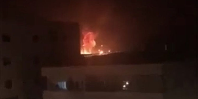 La explosión ocurre en un almacén militar en Jordania
