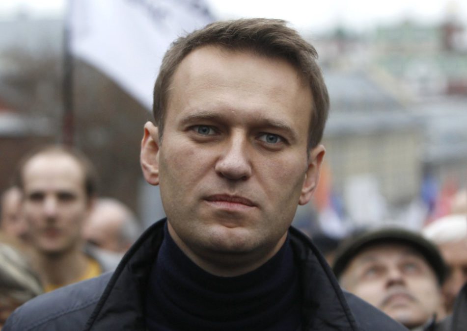 Encontraron Novichok  en la botella de agua de Alexei Navalny