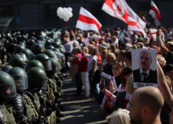 Protestas contra dictador pro-Rusia en Bielorrusia
