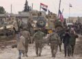 Soldados estadounidenses y rusos pelean en Siria
