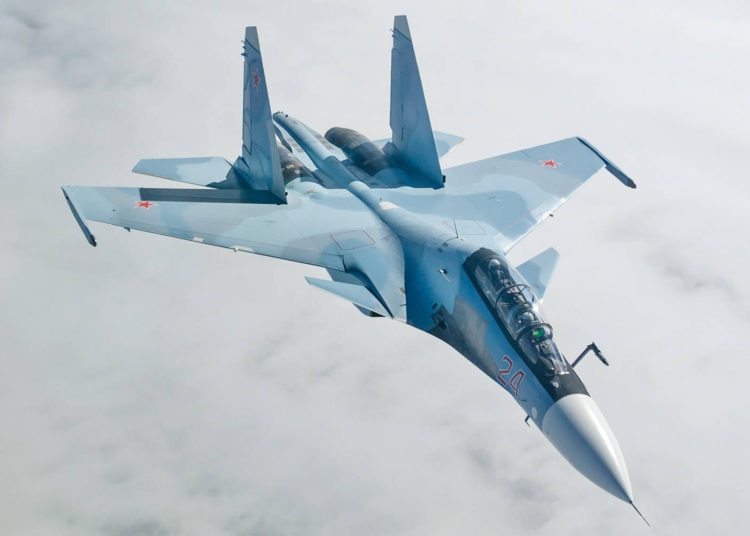 Avión de combate ruso Su-30 se estrelló en la región de Tver