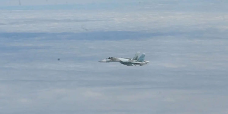 Avión de combate ruso Su-27 viola el espacio aéreo danés