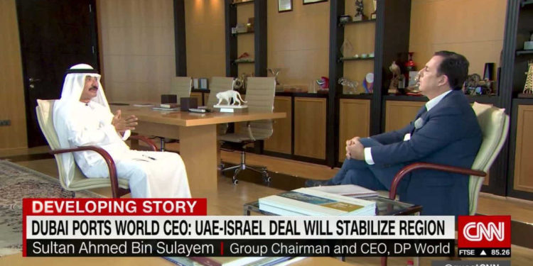 El CEO de DP World dice que el acuerdo entre los Emiratos Árabes Unidos e Israel estabilizará la región