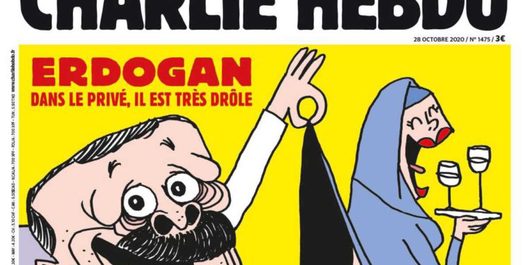 Turquía tomará acciones legales contra ‘Charlie Hebdo’ por caricaturizar a Erdogan