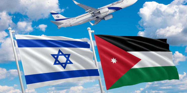 El acuerdo sobre el espacio aéreo entre Jordania e Israel aporta enormes beneficios