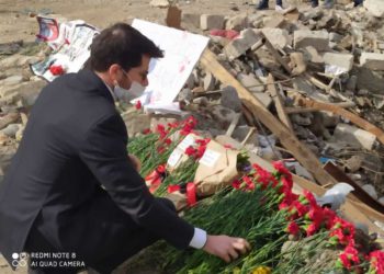 Embajador de Israel en Azerbaiyán visita Ganja, presencia daños tras el ataque de Armenia