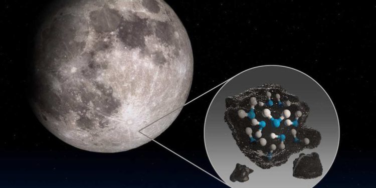 La NASA anuncia que ha descubierto agua en la cara iluminada de la Luna