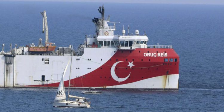 Buque turco Oruc Reis entra en la plataforma continental de Grecia