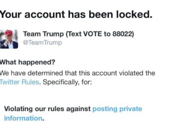 Twitter bloquea la cuenta de la campaña de Trump