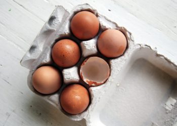 Huevos de origen vegetal con grietas en el mercado de alimentos de EE.UU.