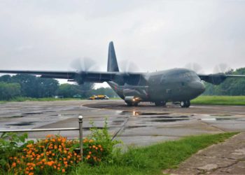 Avión militar C-130 aterriza de emergencia en Rusia