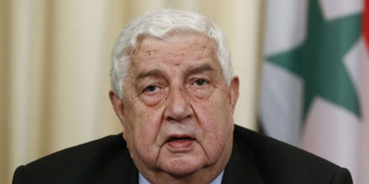 Ministro de Relaciones Exteriores de Siria muere a los 79 años